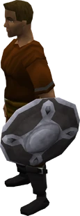 Eagle-eye kiteshield equipped