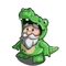 Alligator Gnome-icon