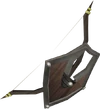 Oak shieldbow detail