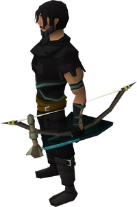 Magic shieldbow sighted equipped