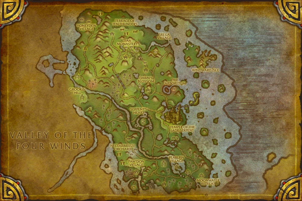 World+of+warcraft+map+levels