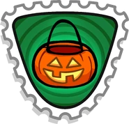 Trick-or-Treat stamp