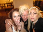 7-11-12 Lady Gaga, Lindsay Lohan, Ellen Von Unwerth 001