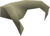 Desert goat horn detail