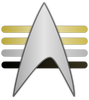 Sternenflottenabzeichen Paralleluniversum Lieutenant Commander