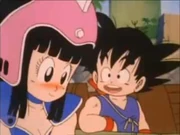 Goku y Chi-Chi
