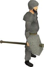 Granite maul equipped