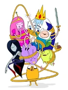 Main characters together
