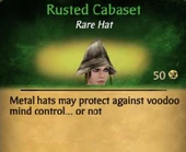 Rusted Cabaset Female