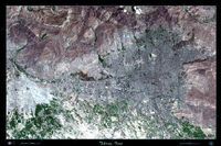 Tehran satellite image