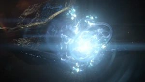 Alpha Relay being destroyed