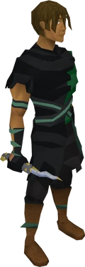 Keris equipped