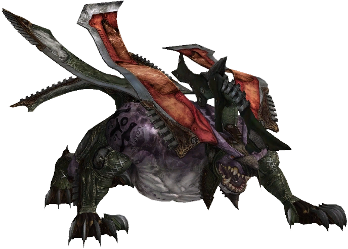 FFXIII enemy Feral Behemoth
