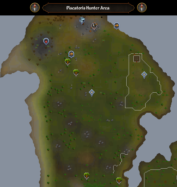 Piscatoris Hunter Area scan