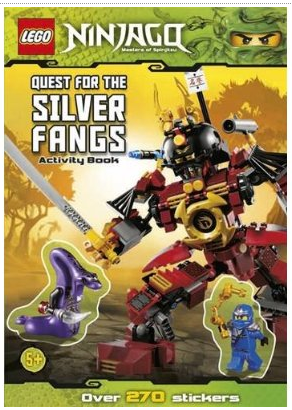 Lego Ninjago Booster Packs on Lego Ninjago  Quest For The Silver Fangs Sticker Activity