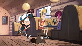 S1e6 dipper tripping on beaver