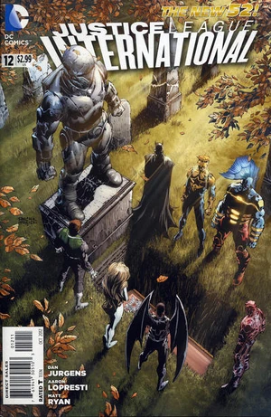 Cover for Justice League International #12