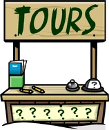 Tour booth