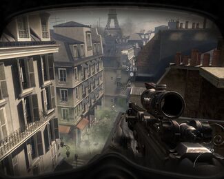 Bag and Drag rooftop view MW3