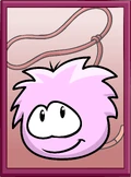 Pink Puffle Poster