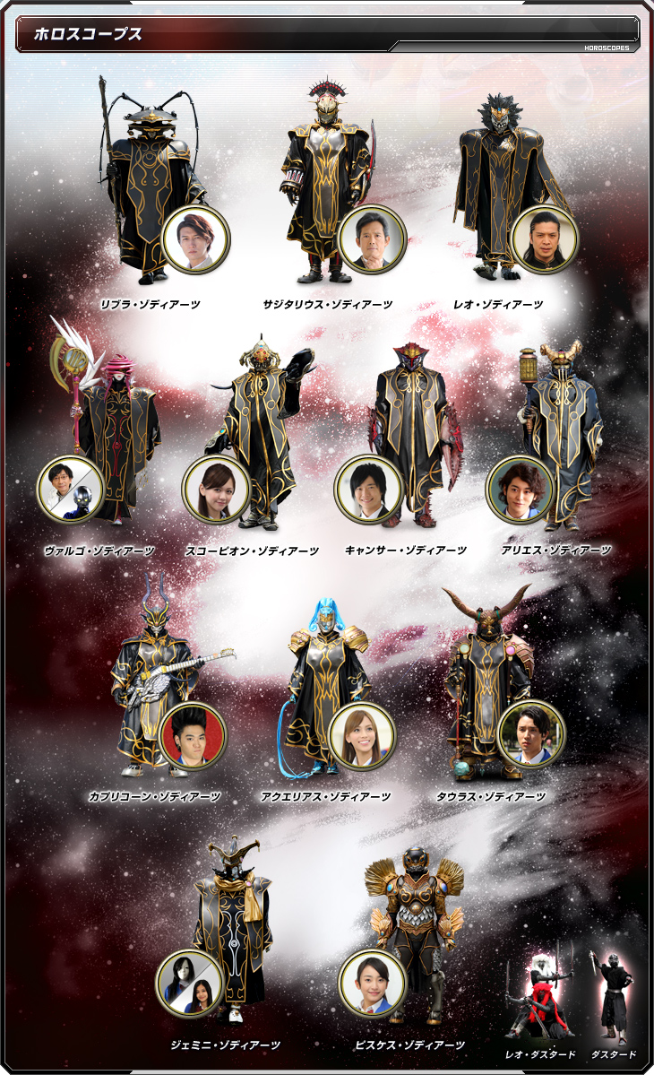 Zodiart http://images2.wikia.nocookie.net/__cb20120805055531/kamenrider/images/a/af/Horoscopes12.jpg