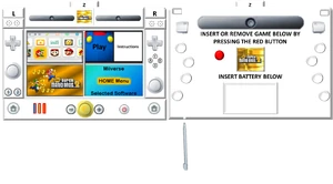 4-Screen Tablet White