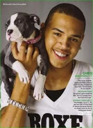 Chris Brown boxer