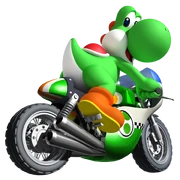 Yoshi Bike MKW