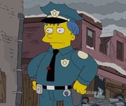 Ralph como policía
