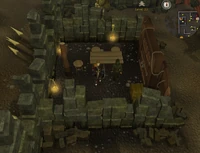 Emote clue Yawn rogues' general store