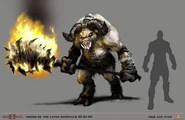 Hades Minotaur in God of War II