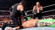Taker and Kane after Tombstoning Hunico and Hawkins