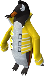 Pop costume equipped