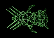 Beetle on viewscreen