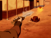 Zuko fighting Gow