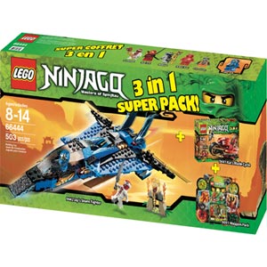 Lego Ninjago on 66444 Ninjago 3 In 1 Superpack   Brickipedia  The Lego Wiki