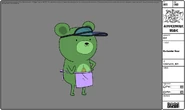 Modelsheet bartenderbear