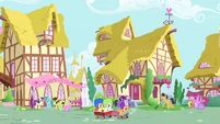 CMC riding through the streets S1E23