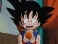 Goku Shocked at Bulma
