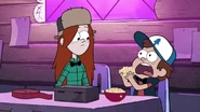 S1e7 dipper eating popcorn