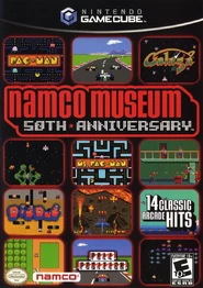 Namco Museum 50th Anniversary GameCube boxart