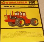 Versatile 900 brochure