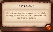Error Code 19 in TSM