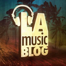 LA Music Blog Beach Logo