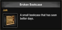 Broken Bookcase