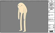 Modelsheet Snow Golem - Sunset Color