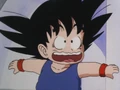 Goku very shocked