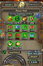 Ultimate Pawn Shot stats