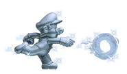 Silver mario