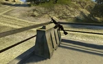 Mounted M249 BF2